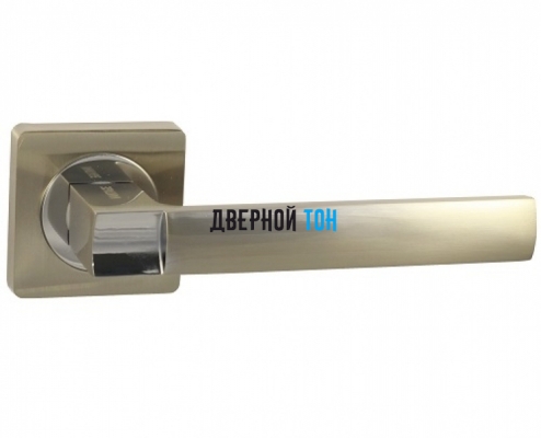 Дверная ручка V02 матовый никель