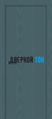 Гладкая пластиковая одностворчатая дверь POSEIDON структурный графит