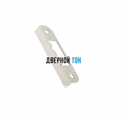 Ответная часть замка 2018/2014 для дверей с четвертью 0068 белая