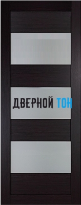 Царговая межкомнатная дверь мод. 3 венге