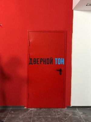 Металлическая противопожарная дверь Eis 60 RAL 3003