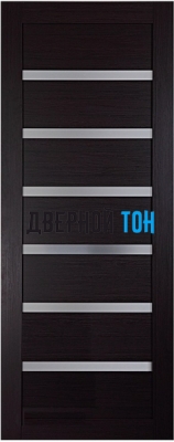 Царговая межкомнатная дверь мод. 7 венге