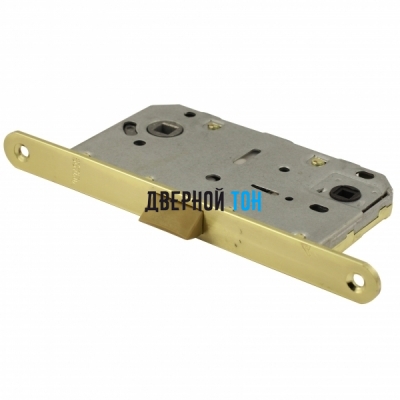 Механизм замка под фиксатор с пластиковым язычком P96 матовое золото