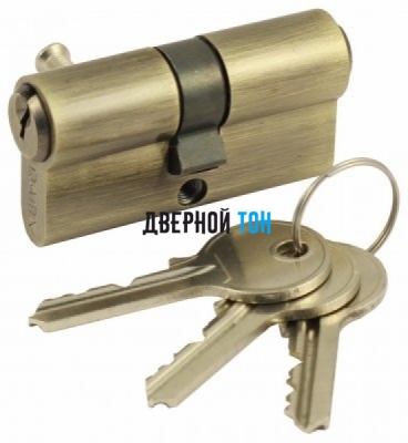 Цилиндр сечение 30х30 ключ/ключ бронза