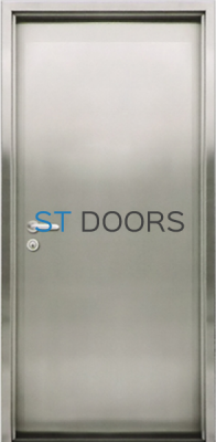 Металлическая наружная дверь из нержавеющей стали (ТИП ST/PAROC)