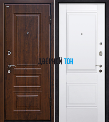 Входная металлическая дверь МЕТАЛЮР М9 (МДФ-МДФ)