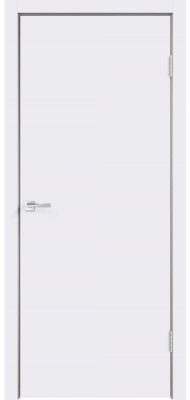 Дверь деревянная CPL0.2 мм 1110/S Белый одностворчатая с металлической коробкой
