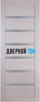 Царговая межкомнатная дверь мод. 7 лиственница кремовая