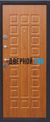 Входная металлическая дверь ЙОШКАР (металл-МДФ) Дуб золотой