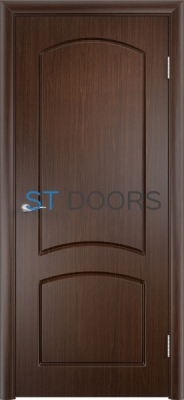 Филенчатая ламинированная дверь Кэрол ДГ Венге
