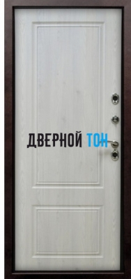Уличная входная металлическая дверь СИБИРЬ-ТЕРМО (металл-МДФ) внутри