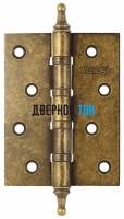 Петли универсальные врезные B4K состаренная бронза