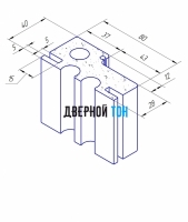 Чертеж телескопической коробки