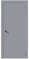 Дверь деревянная CPL 0.2 мм серый одностворчатая с металлической коробкой
