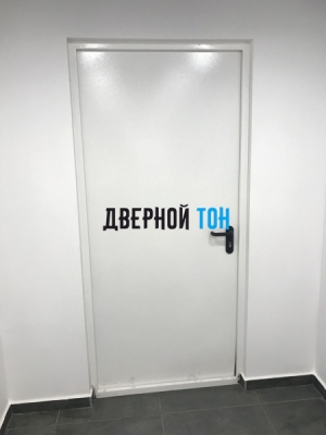 Металлическая противопожарная дверь Eis 60 RAL 9016