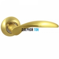 Дверная ручка v20 матовое золото