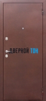 Входная металлическая дверь КАНТРИ (Металл-МДФ) Снаружи