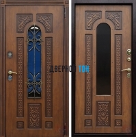 Входная металлическая дверь ЛАЦИО ВИНОРИТ (МДФ-МДФ)