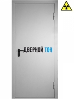 Рентгенозащитная дверь ДР-1 одностворчатая свинцовый эквивалент 0.5 Pb