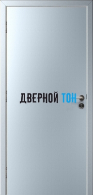 Гладкая пластиковая титан противопожарная дверь Ei30