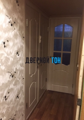 Филенчатая ламинированная дверь Лидия ДГ Беленый дуб