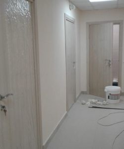 Композитная влагостойкая дверь Aquadoor в цвете скандинавский дуб