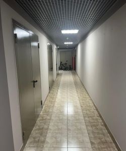 Металлические противопожарные двери RAL 1035, с пределом огнестойкости 60 минут.