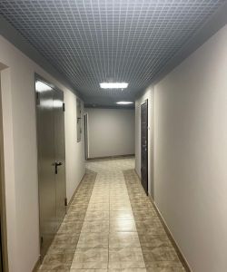 Металлические противопожарные двери RAL 1035, с пределом огнестойкости 60 минут.