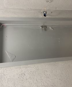 Композитные влагостойкие двери Aquadoor серого цвета