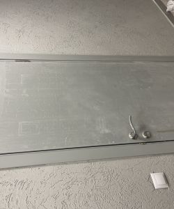 Композитные влагостойкие двери Aquadoor серого цвета