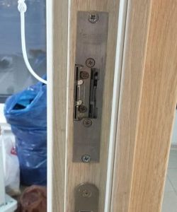 Гладкая пластиковая влагостойкая дверь Aquadoor скандинавский дуб