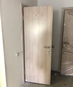 Пластиковая композитная дверь Aquadoor в цвете скандинавский дуб