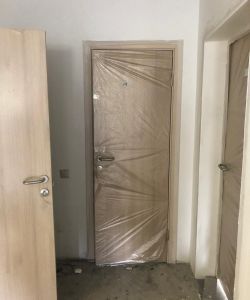 Пластиковая композитная дверь Aquadoor в цвете скандинавский дуб