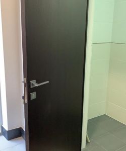 Композитная дверь Aquadoor в цвете венге