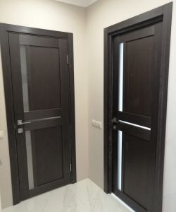 Композитная влагостойкая дверь модель Quinto цвет венге